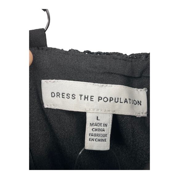 Dress the Population dress Katya midi bodycon Large L - Picture 4 of 5